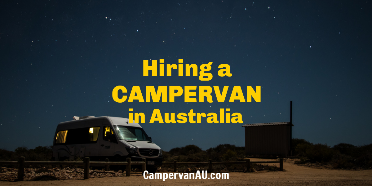 Campervan Hire in Australia CampervanAU