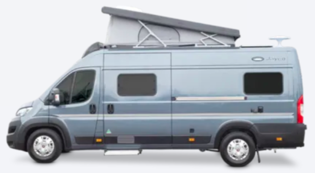Exterior side view of the new Jayco JRV Campervan FD 19-4.