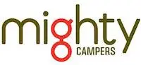 Mighty campers logo.