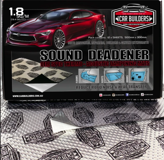 Sound deadener product from CarBuilders.com.au.