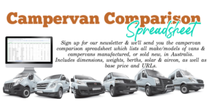 Camper van conversion floor plans - CampervanAU