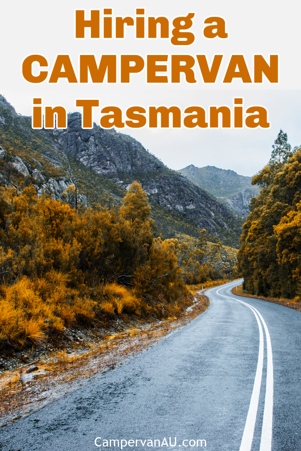 Motorhome rental in Tasmania CampervanAU